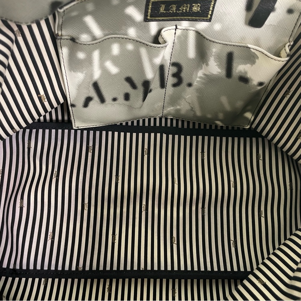 Gwen Stefani L.A.M.B vintage graffiti tote bag - Picture 5 of 6